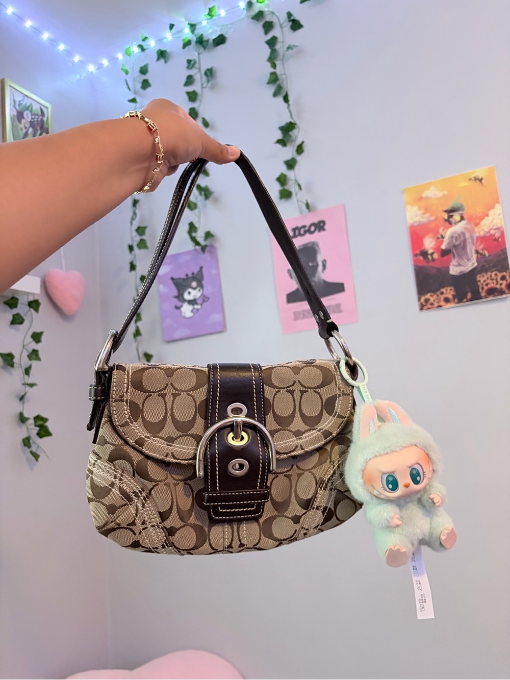Coach Brown Mini Soho
